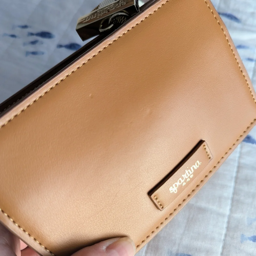 Spartina Brown Wristlet, NWOT